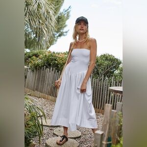 NWT Onda Drop-Waist Tube Midi